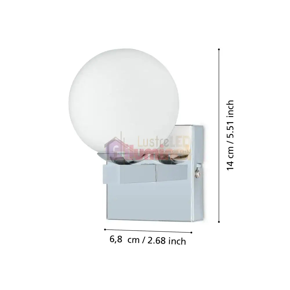 Aplica 1xG9 NINA EGLO Globe 31017 lustreled.ro
