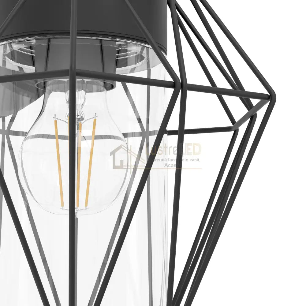 Aplica CANOVE Black 23CM EGLO Wall Light Fixtures