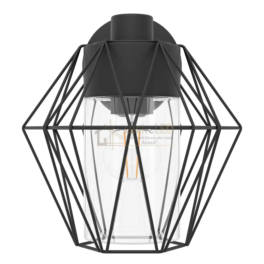 Aplica CANOVE Black 23CM EGLO Wall Light Fixtures