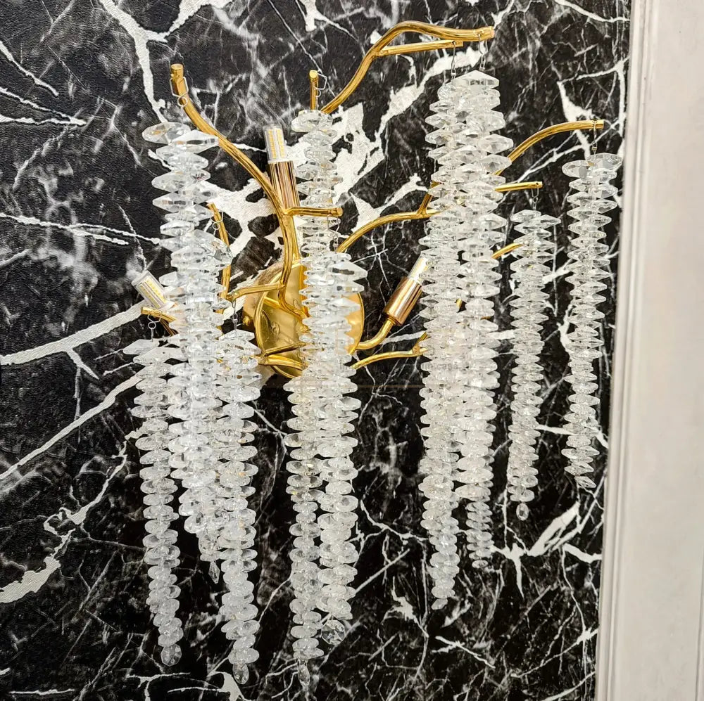 Aplica Cristal Luxury Willow Wall Light Fixtures