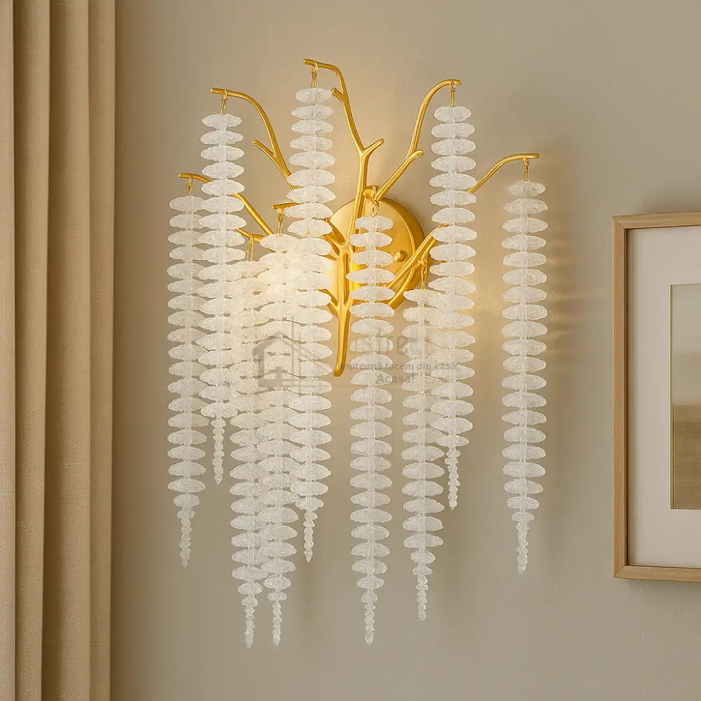 Aplica Cristal Luxury Willow Wall Light Fixtures