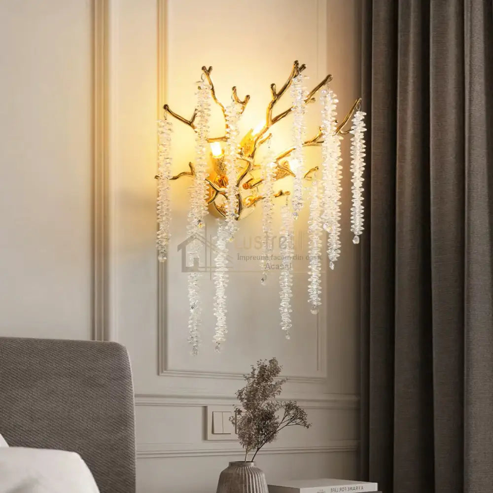 Aplica Cristal Luxury Willow AURIE / MINIMALIST DESIGN Wall Light Fixtures