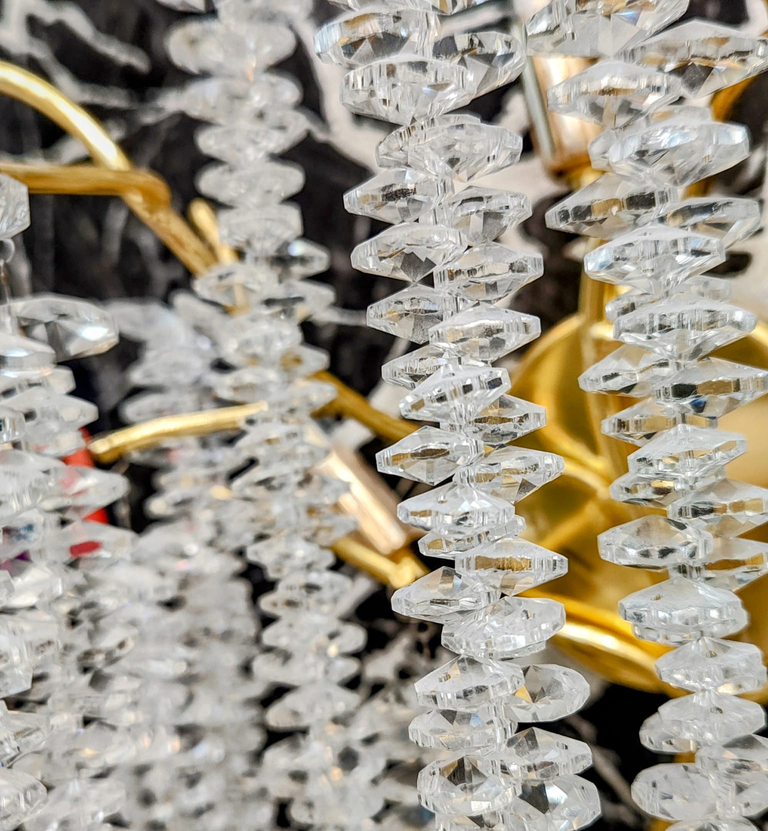 Aplica Cristal Gold Luxury Willow