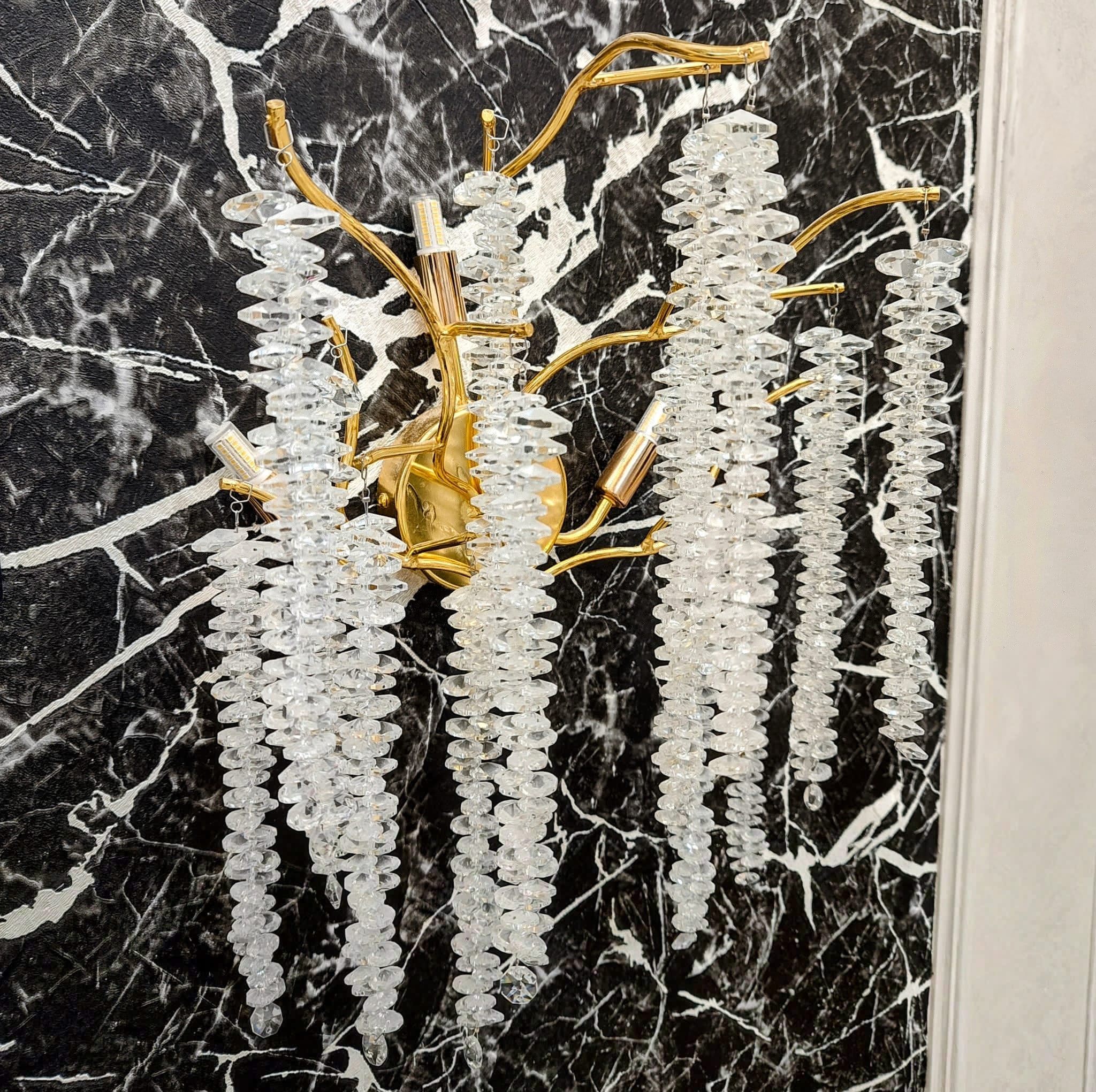 Aplica Cristal Luxury Willow Wall Light Fixtures