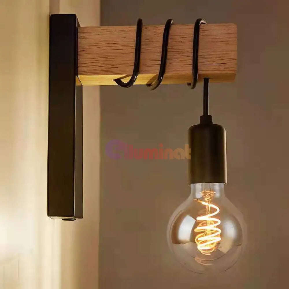 Aplica Perete Lemn Design