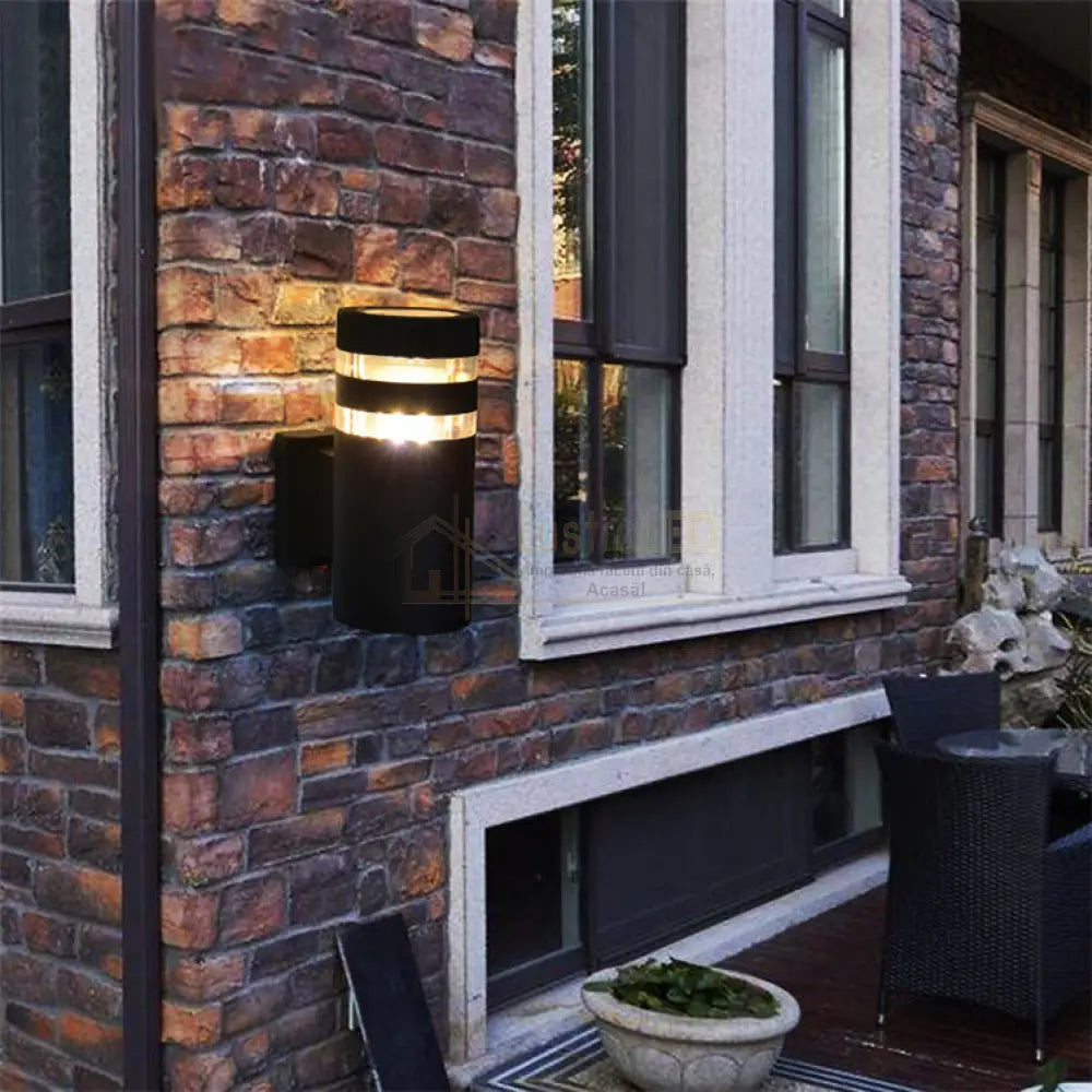 Aplica Exterior 1xE27 Black Mamba APLICA PERETE / NEAGRA Lighting