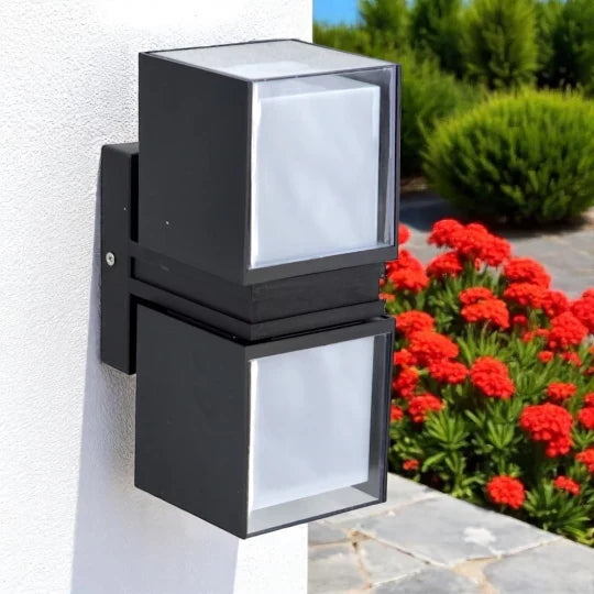 Aplica LED 18W Elan Black Reglabila Exterior IP65