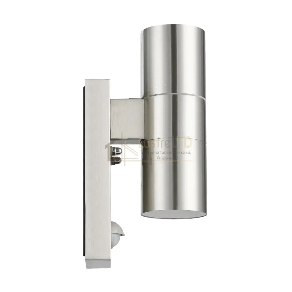 Aplica Exterior RIGA 5 Silver cu Senzor 21.5CM ARGINTIE / APLICA PERETE Wall Light Fixtures