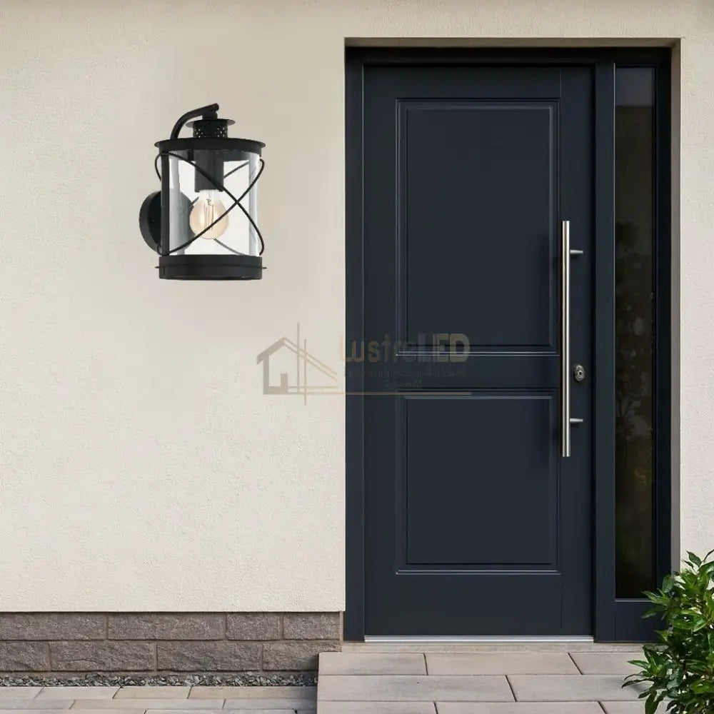 Aplica Exterior Tip Felinar HILBURN Black NEAGRA / APLICA PERETE Wall Light Fixtures