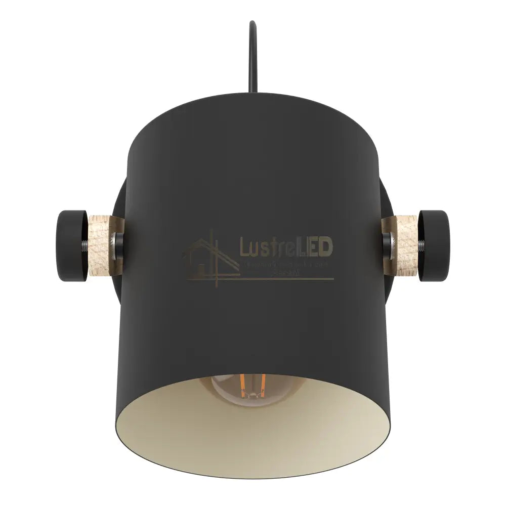 Aplica HORNWOOD Black 17CM EGLO NEAGRA / APLICA PERETE / VINTAGE SI RETRO DESIGN Wall Light Fixtures
