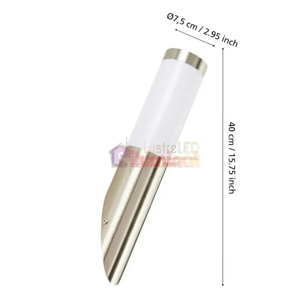 Aplica Inox HELSINKI Exterior 81753 Eglo lustreled.ro