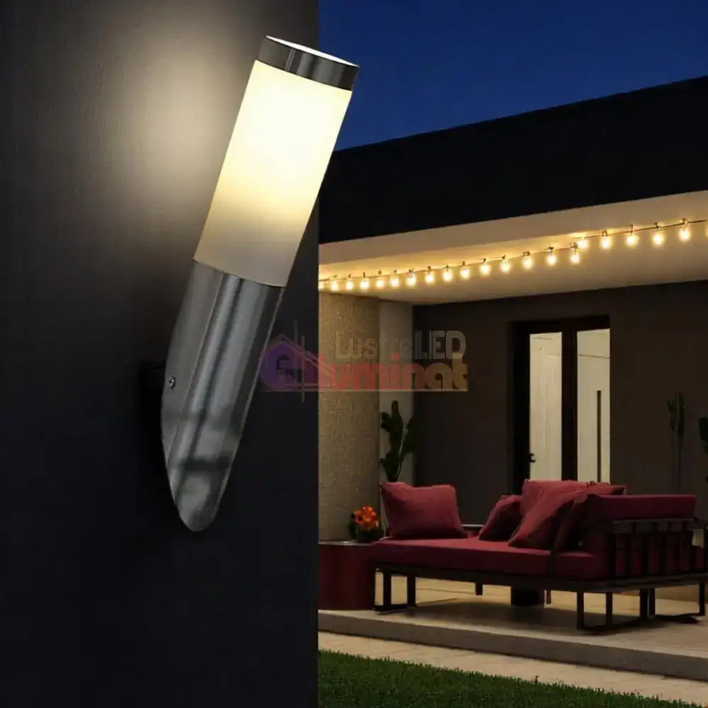 Aplica Inox HELSINKI Exterior 81753 Eglo lustreled.ro
