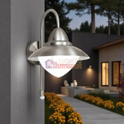 Aplica Inox SIDNEY Exterior 87105 Eglo lustreled.ro