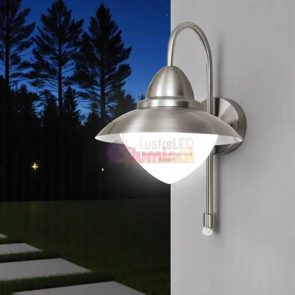 Aplica Inox SIDNEY Exterior 87105 Eglo lustreled.ro