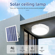 Aplica Led 100W Cu Panou Solar Si Telecomanda