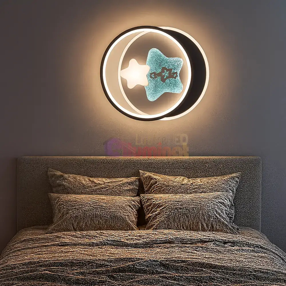 Aplica LED 102W Round STARS Echivalent 500W Telecomanda lustreled.ro