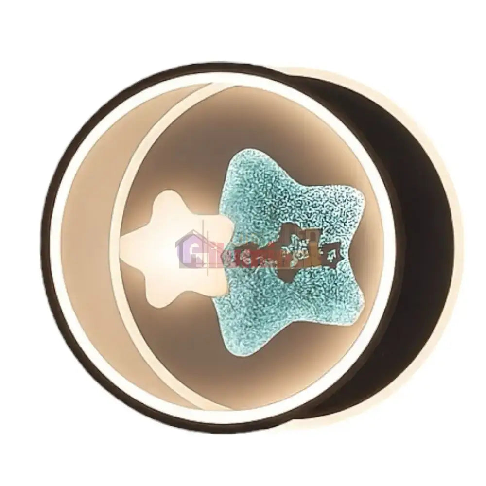 Aplica LED 102W Round STARS Echivalent 500W Telecomanda lustreled.ro