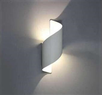 Aplica LED Exterior 10W Spirala Alba