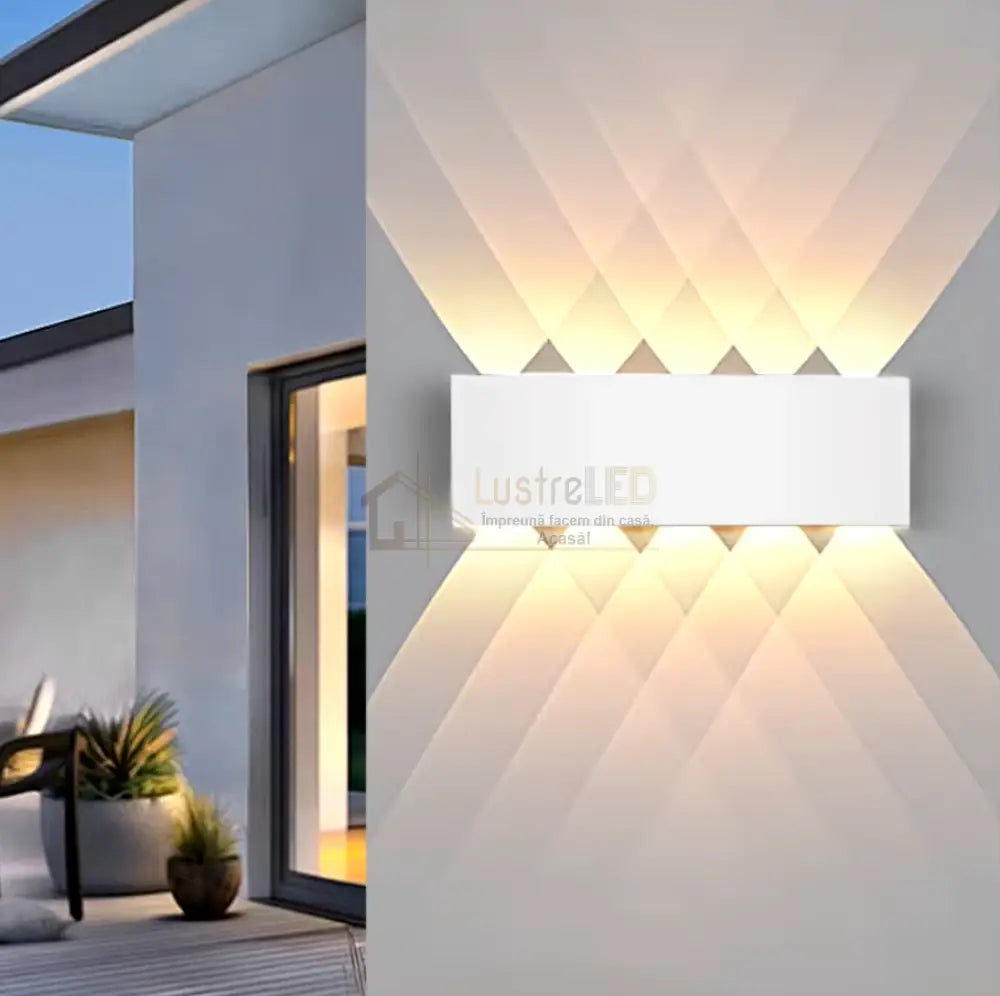 Aplica Led 10W Trio Exterior Alba Wall Light Fixtures