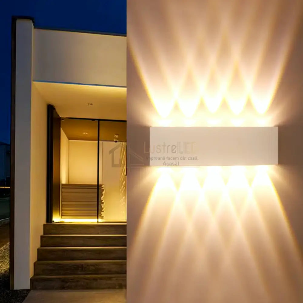 Aplica Led 10W Trio Exterior Alba Wall Light Fixtures