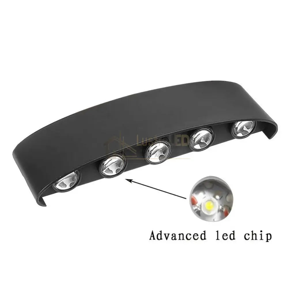 Aplica Led 10W Trio Exterior Neagra Wall Light Fixtures