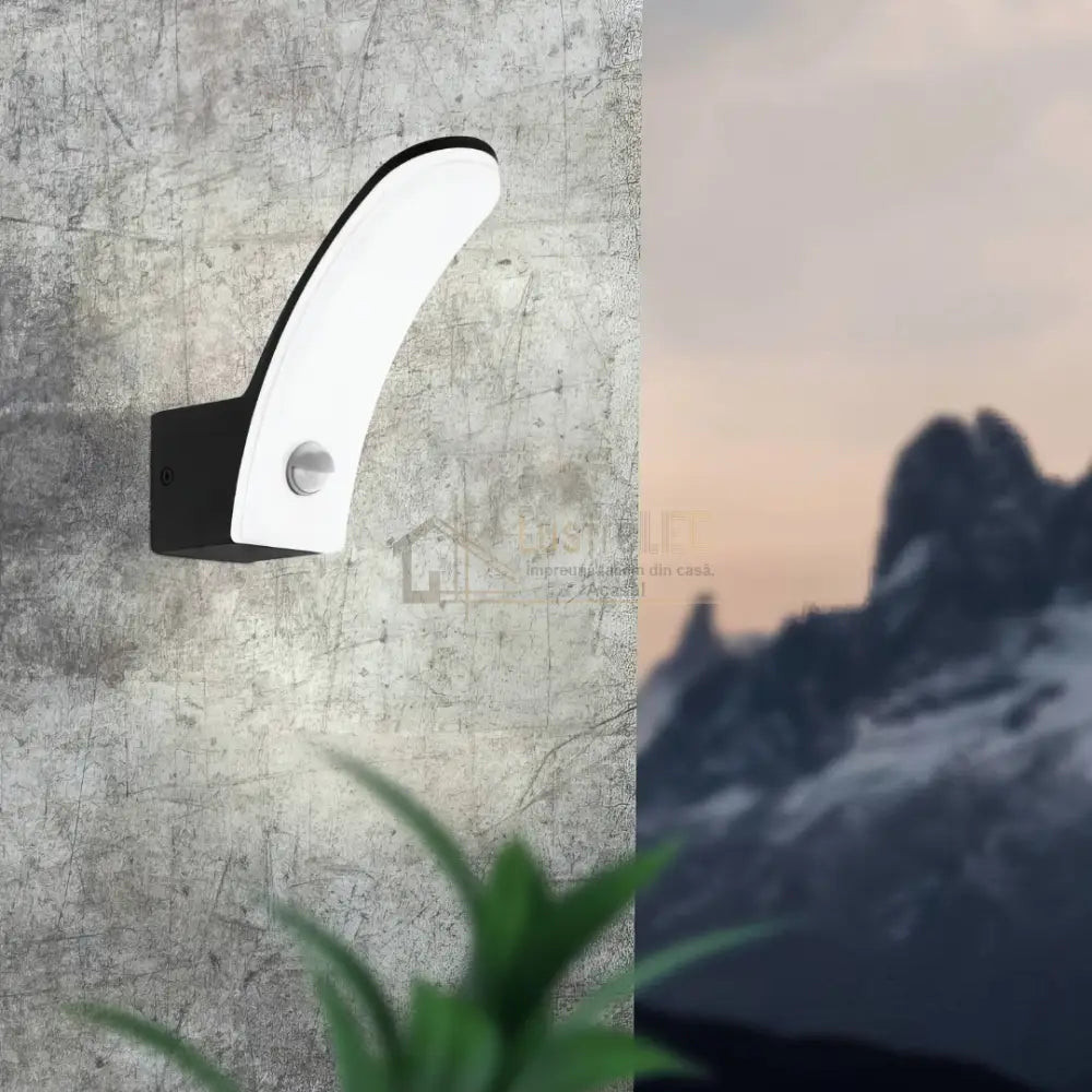 Aplica LED 11W EGLO FIUMICINO 98149 Senzor Exterior NEAGRA / APLICA PERETE / ALB CALD Wall Light Fixtures