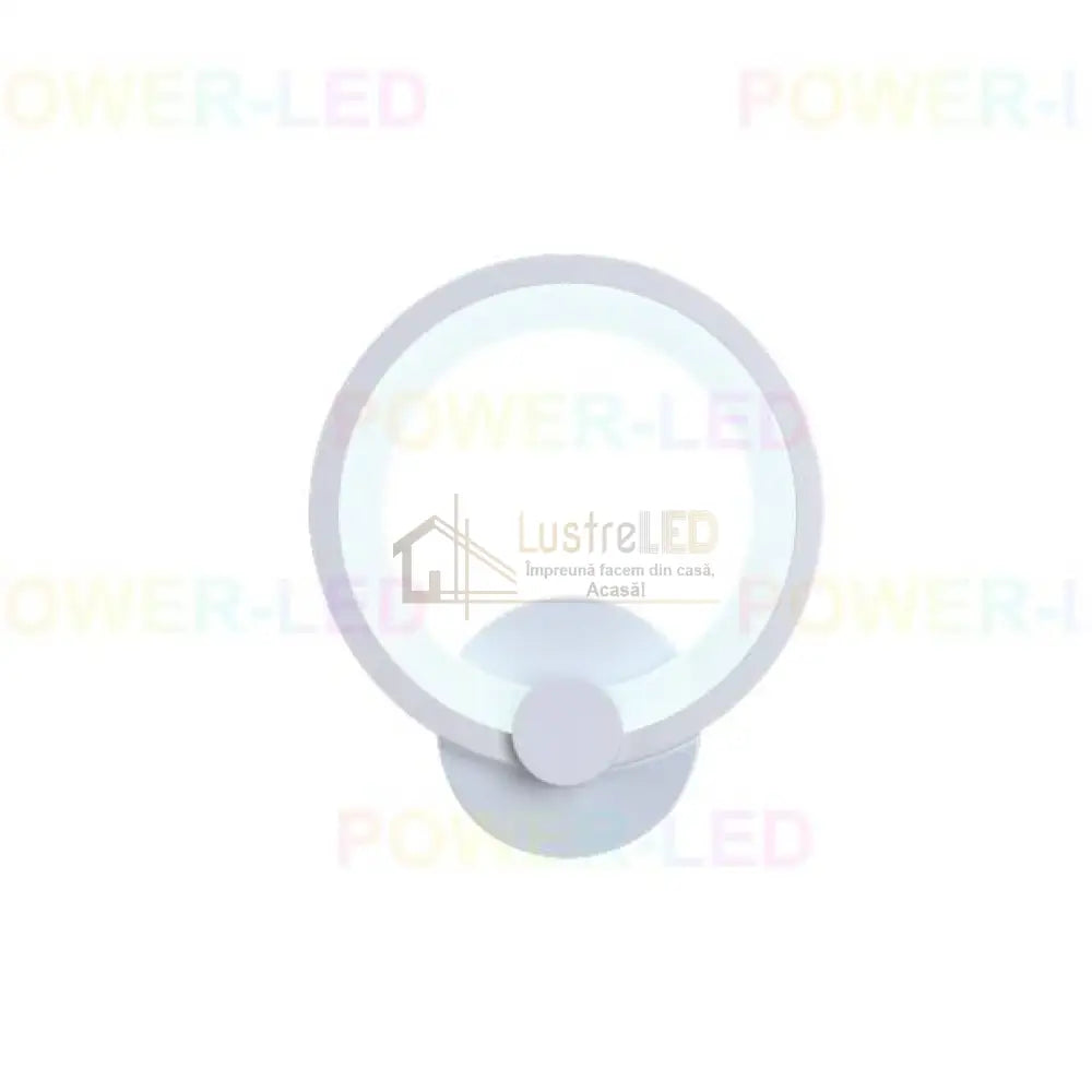 Aplica Led 16W Round Alba 3 Functii Echivalent 150W Wall Light Fixtures