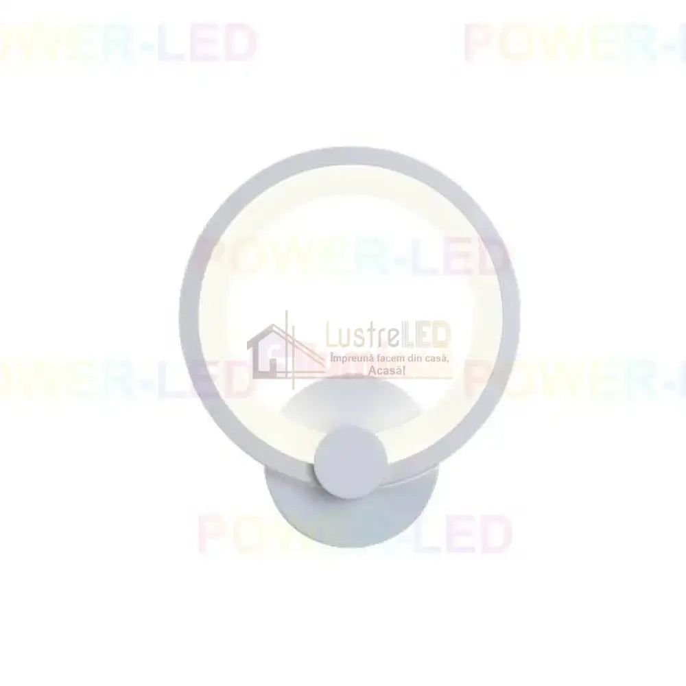 Aplica Led 16W Round Alba 3 Functii Echivalent 150W Wall Light Fixtures