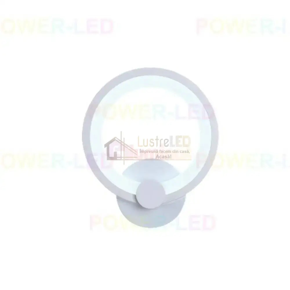 Aplica Led 16W Round Alba 3 Functii Echivalent 150W Wall Light Fixtures