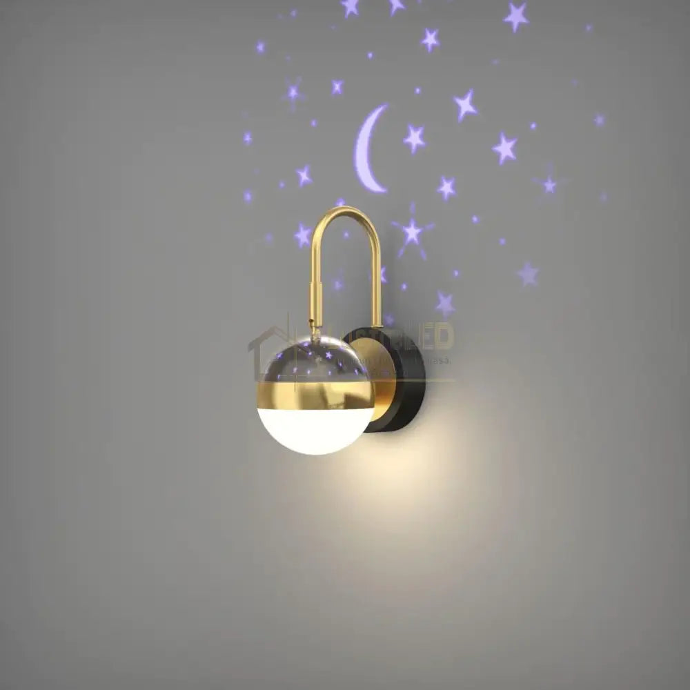 Aplica Led 17W New Design Proiectie Stelute Pe Tavan R9078/1B Lighting Fixtures