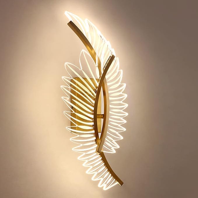 Aplica LED 18W Angel Wings Gold Echivalent 150W