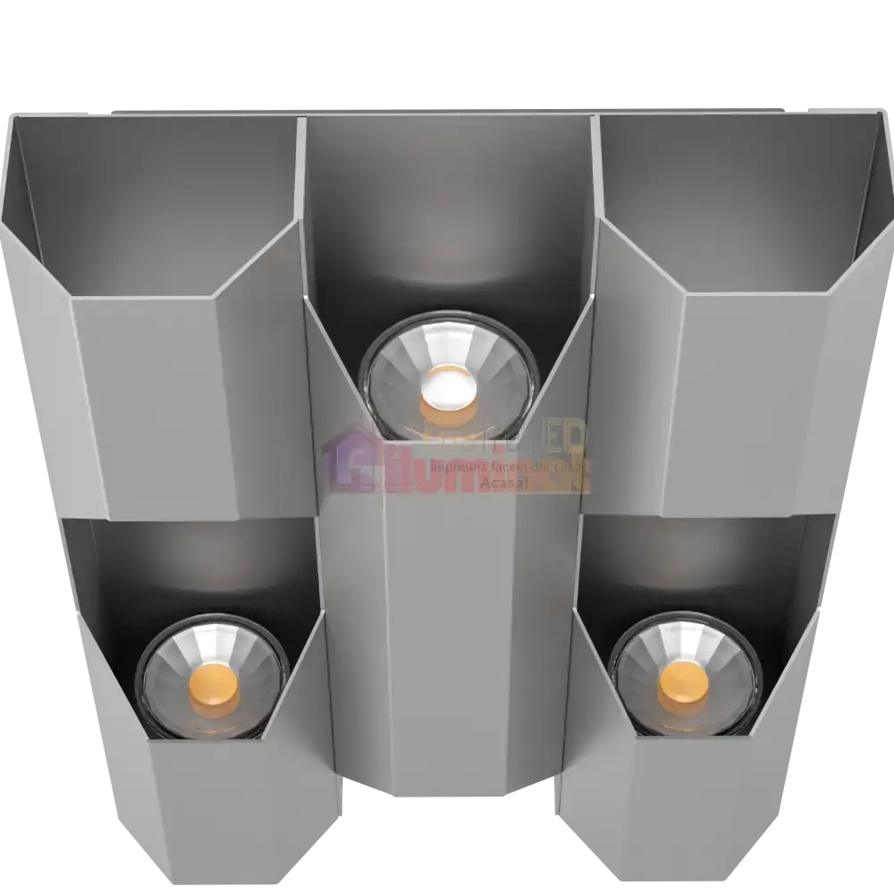 Aplica 4X4,5W ZINACUA EGLO 98841 lustreled.ro
