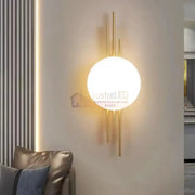 Aplica LED 20W Luxury Fine Lines Gold AURIE / APLICA PERETE / MINIMALIST DESIGN Wall Light Fixtures