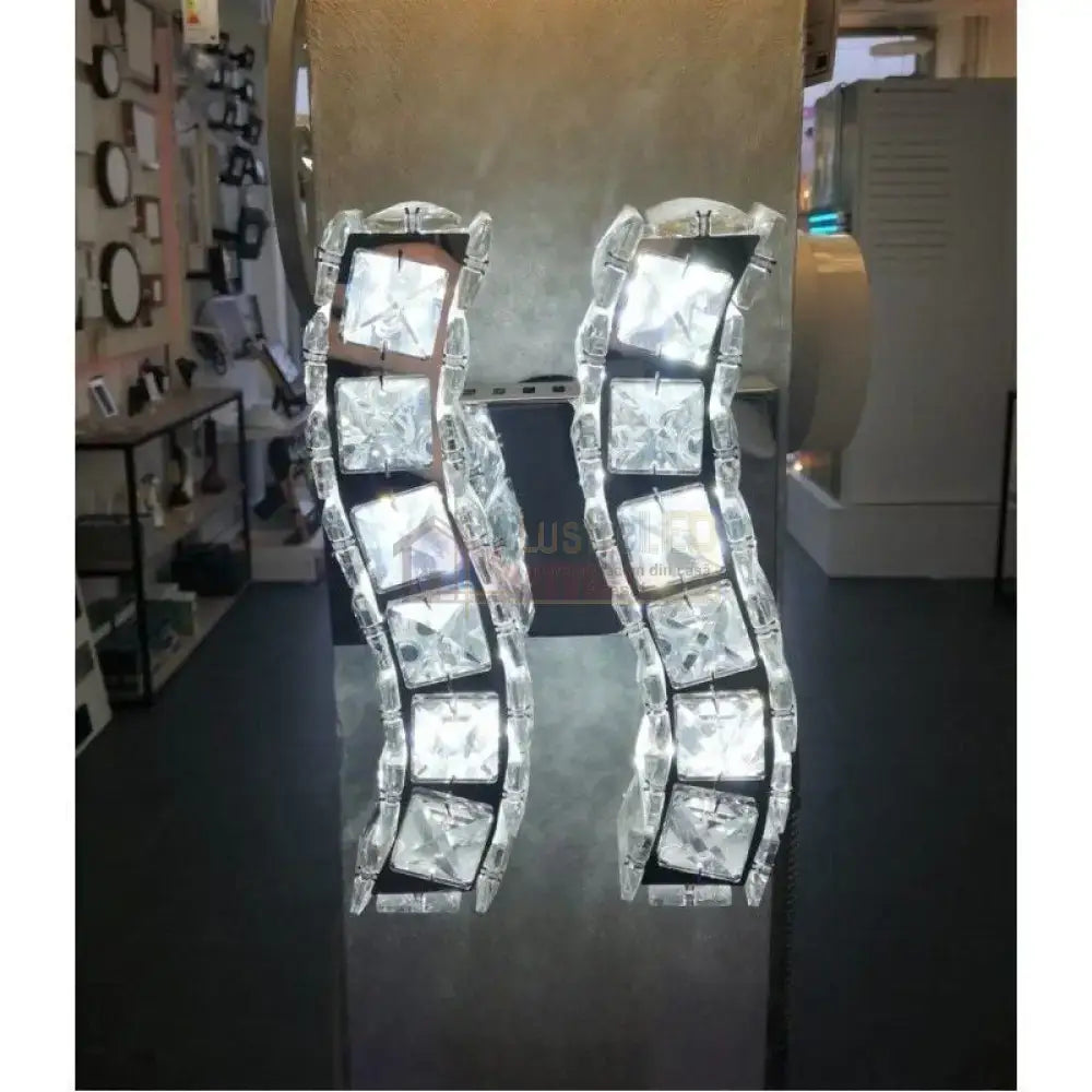 Aplica Led 24W Cristal Linnes Wall Light Fixtures