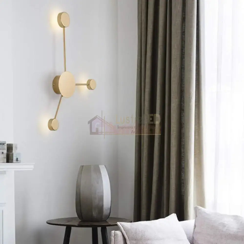 Aplica LED 24W Modern Style-3 Gold