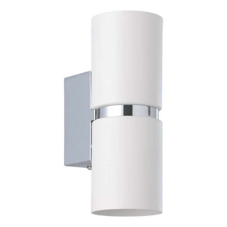 Aplică LED 2X3W ALB cu Crom Passa