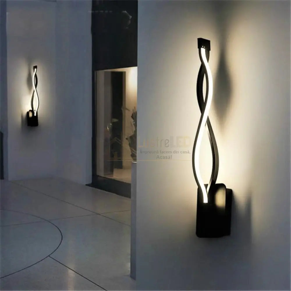 Aplica Led 34W Perete Wave Wall Light Fixtures