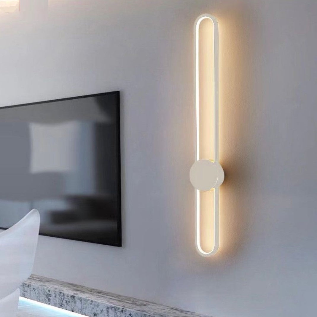 Aplica LED Oval Light 80W 90CM Echivalent 300W