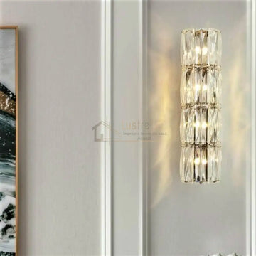 Aplica LED 40W Cristal Cilindru 40cm