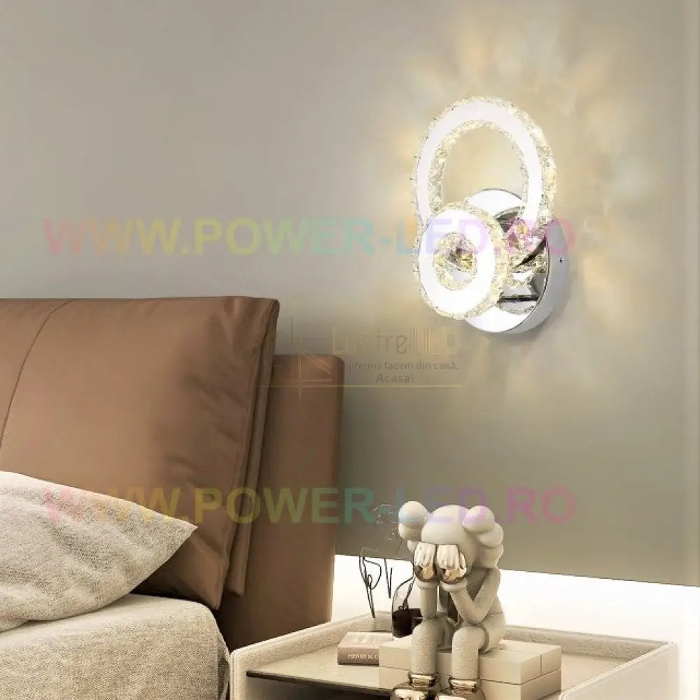 Aplica Led 40W Cristal Daiana Wall Light Fixtures