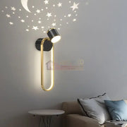 Aplica Led 40W New Design Proiectie Stelute 50Cm Wall Light Fixtures