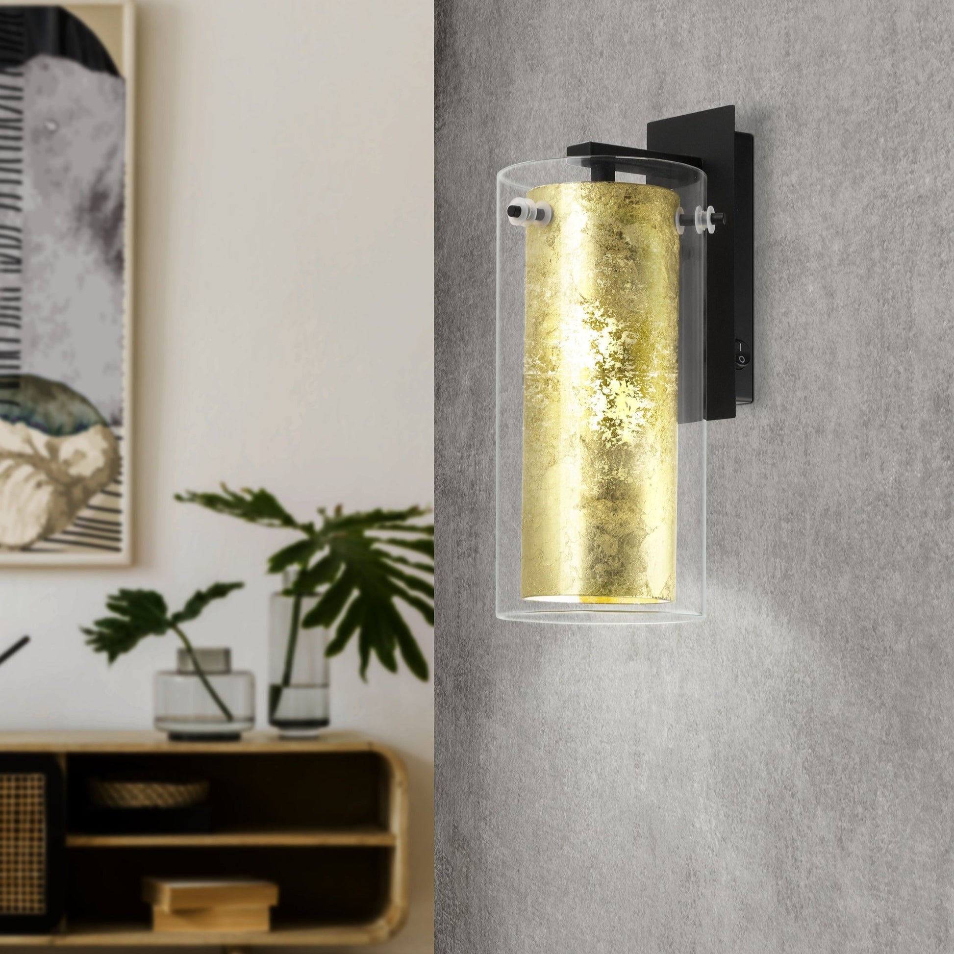 Aplica Perete Abajur PINTO Gold