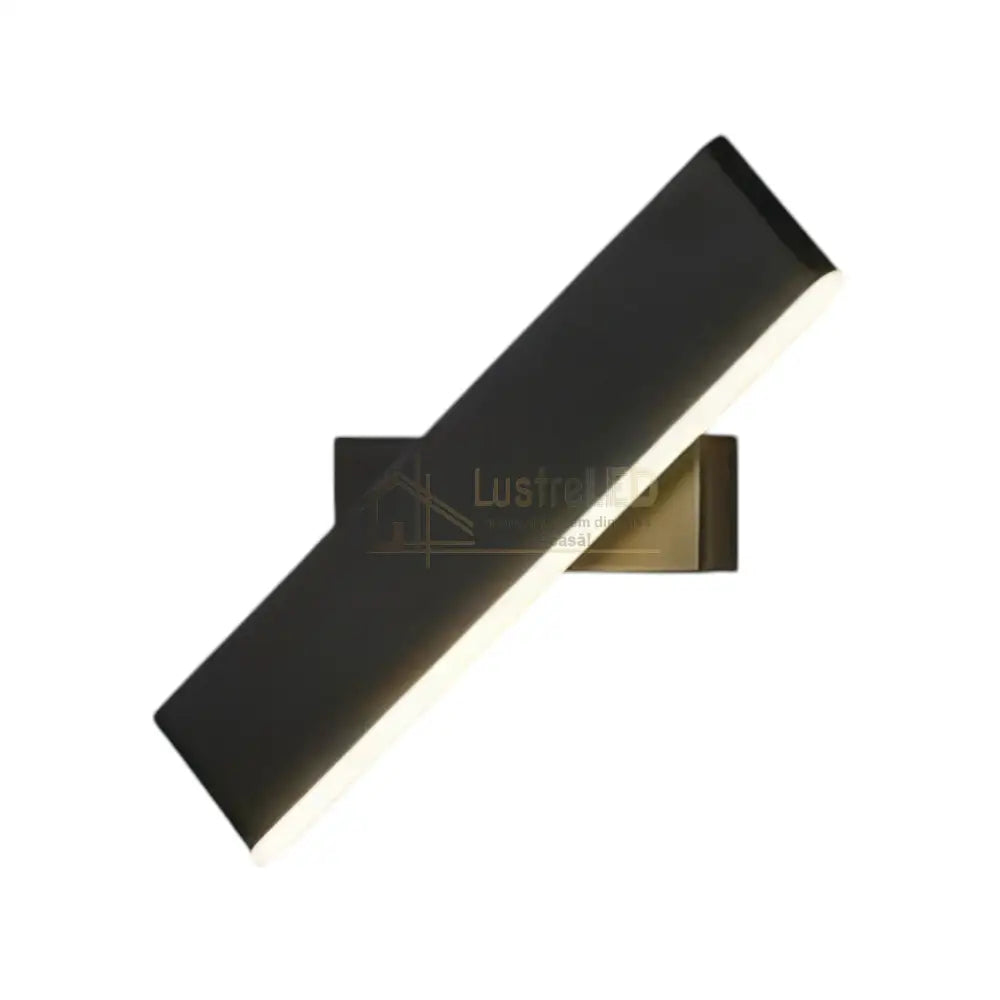 Aplica LED 4W Zuvy Neagra Echivalent 40W NEAGRA Wall Light Fixtures