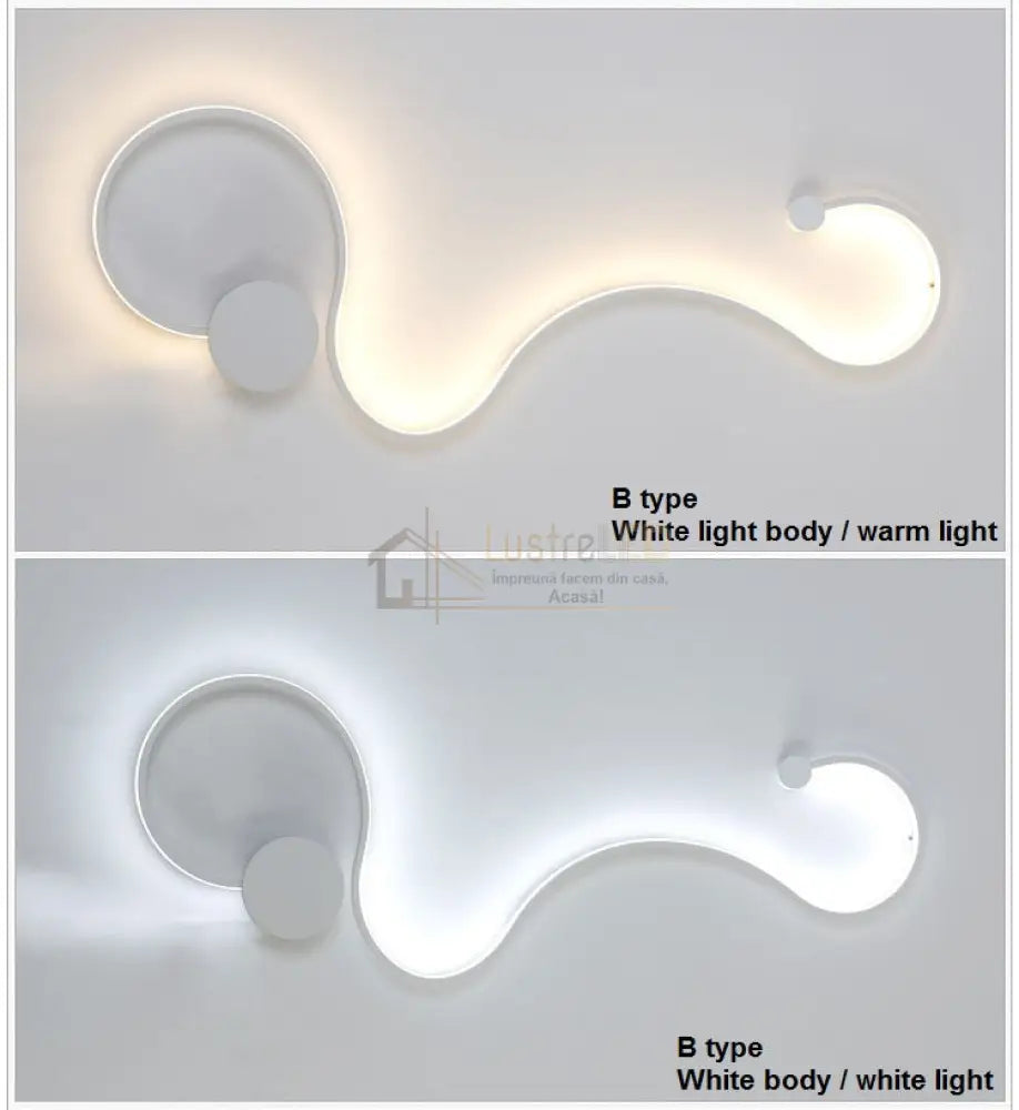 Aplica Led 60W 82Cm Gamora Alba Wall Light