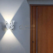Aplica Led 6W Exterior Butterfly Alba C207Wh Lighting Fixtures