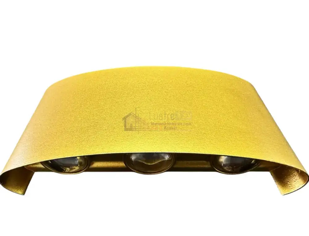 Aplica Led 6W Trio Exterior Gold Wall Light Fixtures