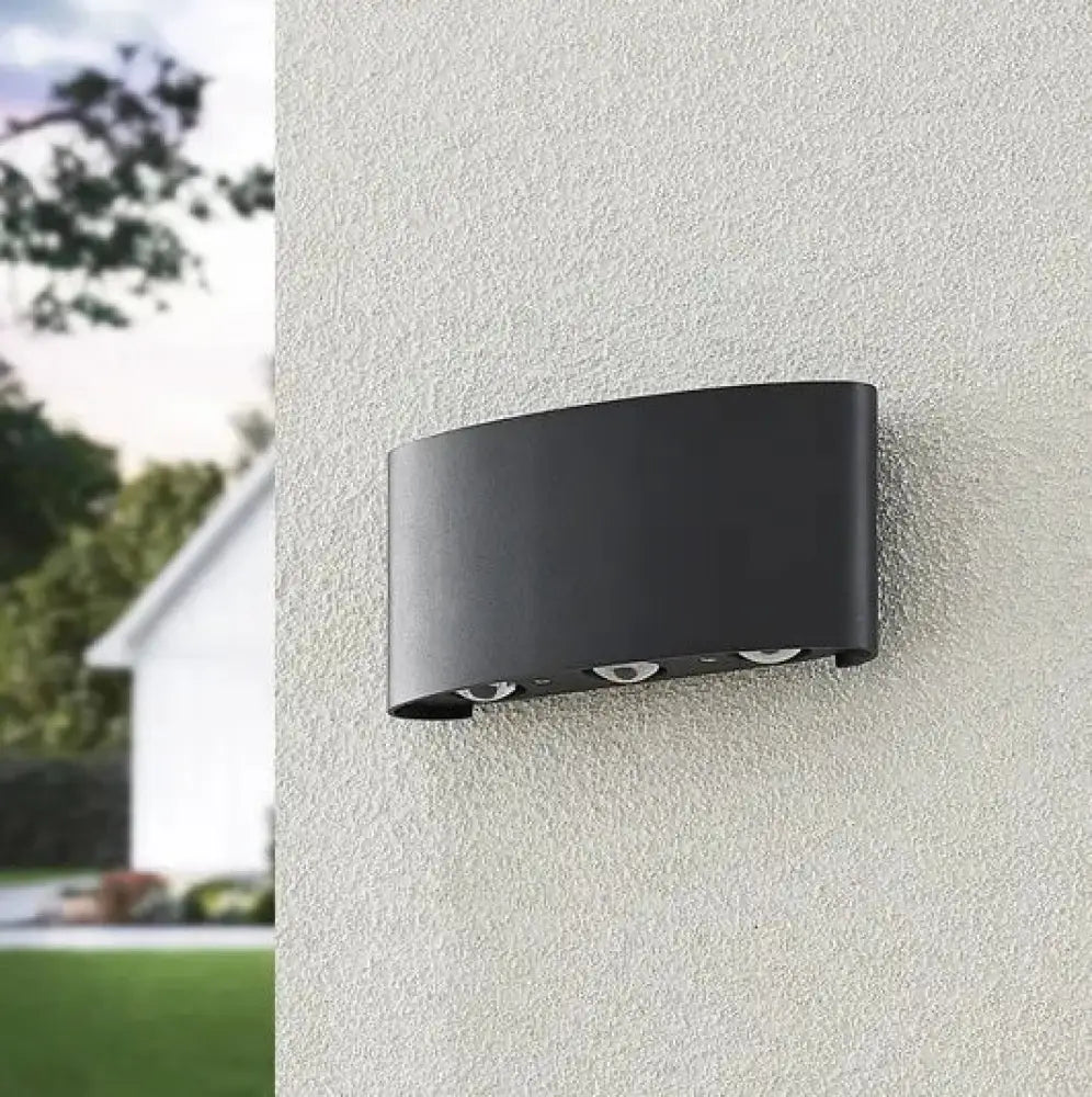 Aplica Led 6W Trio Exterior Neagra Wall Light Fixtures
