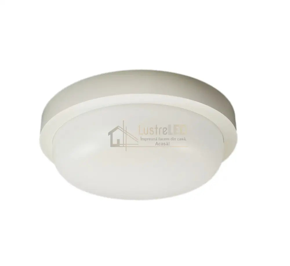 Aplica Led 8W Rotunda Bat Alba Exterior Ultra Subtire Echivalent 70W Wall Light Fixtures