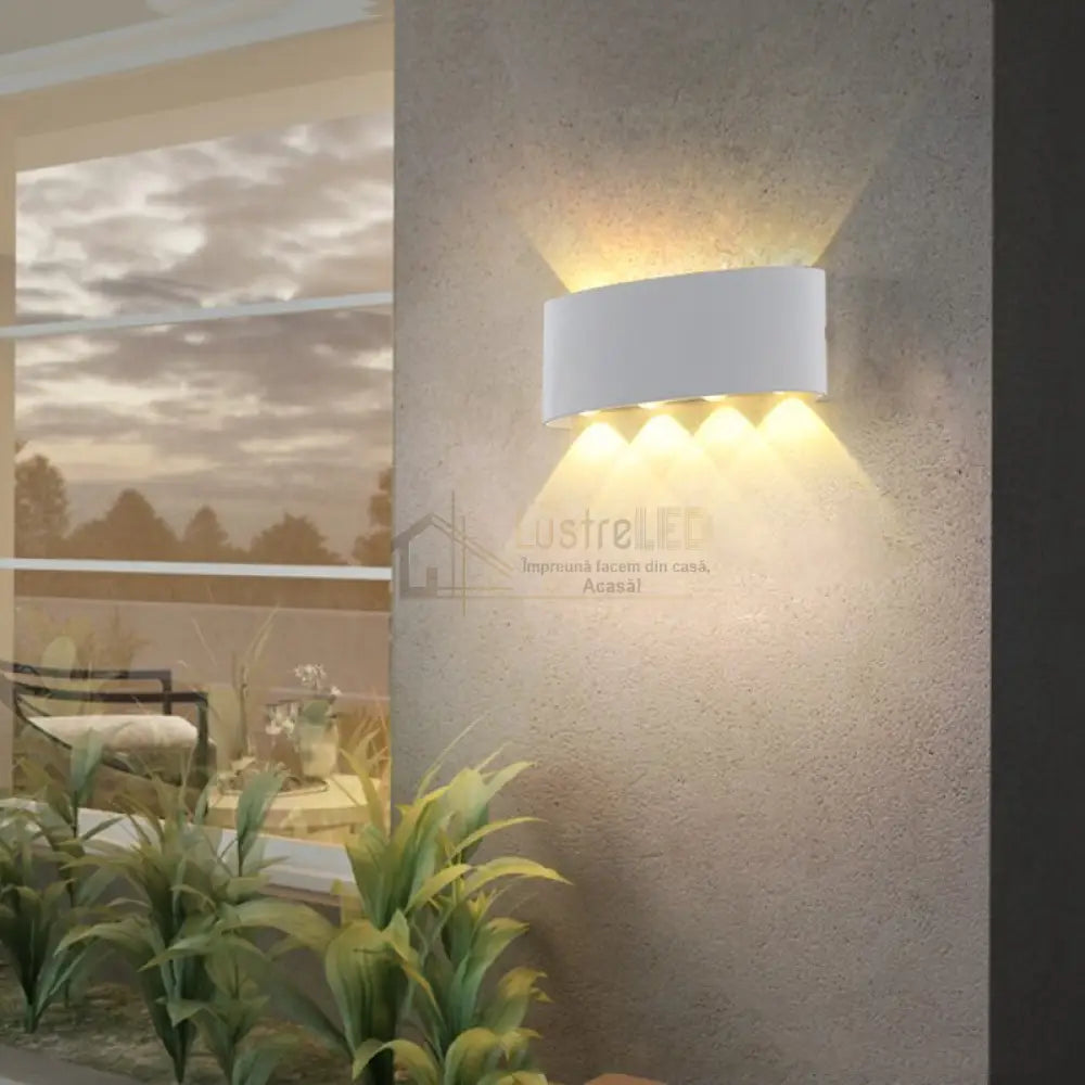 Aplica Led 8W Trio Exterior Alba Wall Light Fixtures