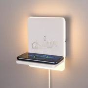 Aplica LED 9W cu Incarcare Wireless si Lumina Calda FAIRFIELD Alb lustreled.ro